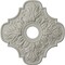 Ekena Millwork Peralta Ceiling Medallion (Fits Canopies up to 4 5/8"), 17 3/4"OD x 3 1/8"ID x 1"P, Pot of Cream CM17PEPCF - alternate 1